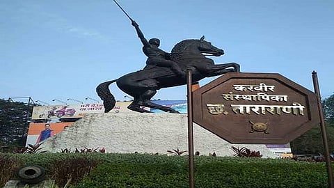 Statue of Tararani information by sambhaji gandmale