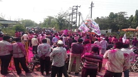 Gram Panchayat Results  tasgaon sangli political news