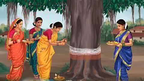nirmala deshapande article on vatpornima