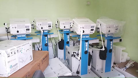 ventilator remain unused in asalgaon covid centrenashik marathi news