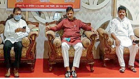 the criticised on maratha reservation by vinayak mete in ratnagiri press conference