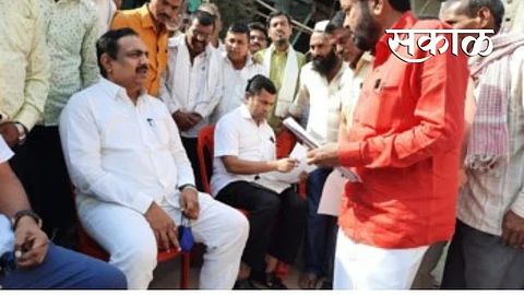 काटकोन आकारात वसले गाव पाहून जयंत पाटलांना पडले आश्चर्य; आणि जाणून घेतला ऐतिहासीक वारसा !