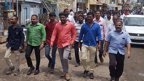 स्वच्छता, कचरा समस्येबाबत वडूजला मोर्चा