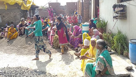 After the girl's death, the women became agitated