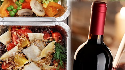 खाद्यपदार्थांसोबत दारूच्या बॉटल्सची डिलिव्हरी!