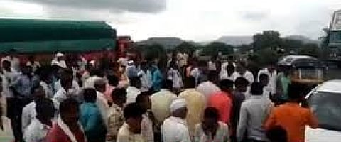 police action on farmers agitation in yavatmal