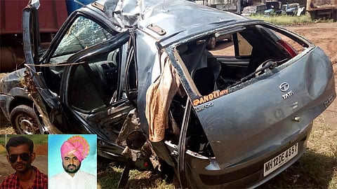 बेळगाव : संकेश्वरनजीक अपघातामध्ये दोन ठार; चार जखमी