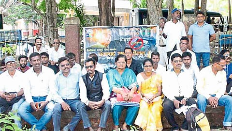 "ईव्हीएम' हटावसाठी सिंधुदुर्गनगरीत आंदोलन