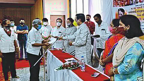 Shiv Sena Pays Electricity Bills Of 200 Economically Backward Villagers