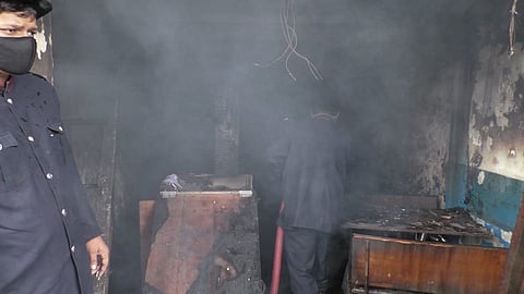 भिवंडीत गॅस सिलिंडर गळतीमुळे भडका; प्रसंगवधानामुळे जीवित हानी टळली