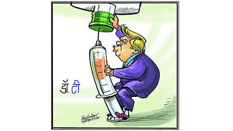 ढिंग टांग : डॉ. ट्रम्प!