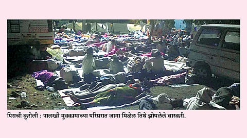 विठुरायाच्या उंबऱ्यावर पालख्या