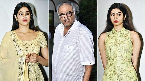 Boney Kapoor, Janhvi and Khushi's quarantine ends