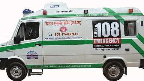 Corona virus 108 ambulance served 71000 patients in the state