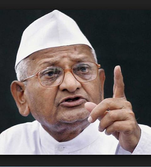 Anna Hazare warning to enter the fray again for Gram Sabha Act