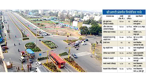 गोविंद गार्डन, पिंपळे सौदागर - नाशिक फाटा ते वाकड बीआरटी मार्गाचे चित्र.