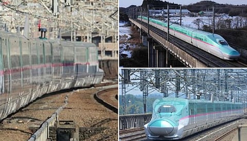 Mumbai, Ahmedabad, bullet train, bullet train First look