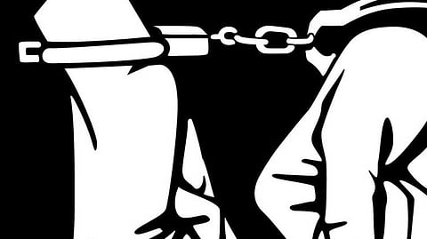 arrested