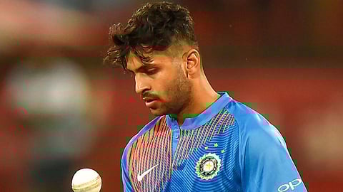 Despite taking three wickets in a row, there is no hat trick