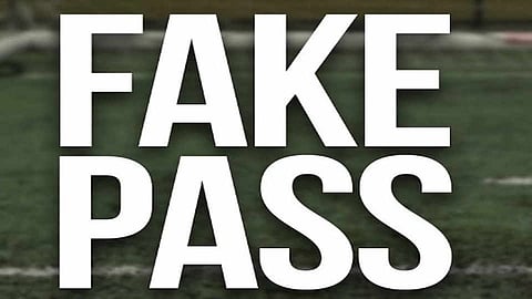 Inter-district travel by fake pass