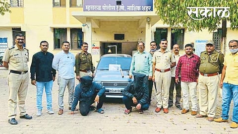 Five live cartridges seized