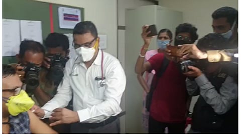 Human test for Corona first vaccine in Pune