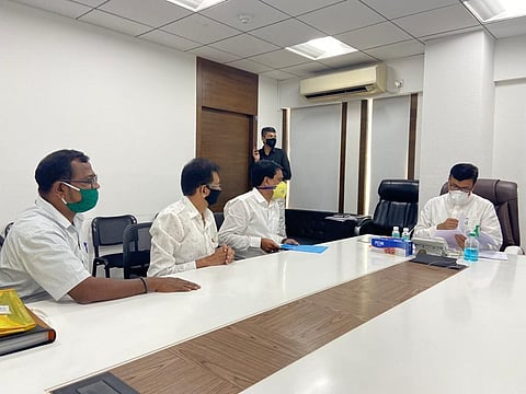 The problems at Sindhudurg were reported to the Revenue Minister