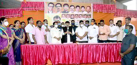 Birthday celebration Minister Uday Samant Kankavli konkan sindhudurg