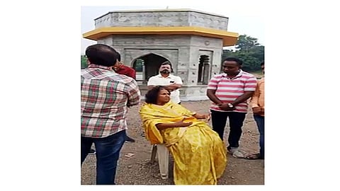 छत्रपती शाहू महाराजांच्या समाधीचे उद्या राजमाता कल्पनाराजे भोसले यांच्या हस्ते लोकार्पण