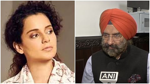 Kangana over derogatory tweets against farmers DSGMC sends legal notice