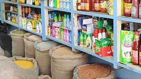 Shopping in rural area shops due to Corona