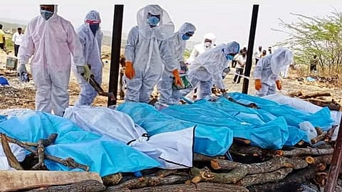 Last Rituals On Corona Patients Ambajogai