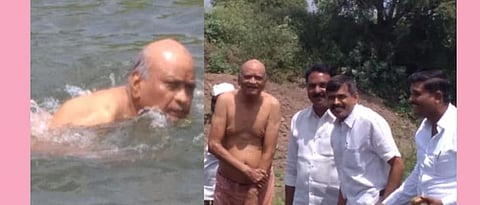 Former MLA murkute wrestler gave exercise lessons to Shiv Sena and NCP ministers