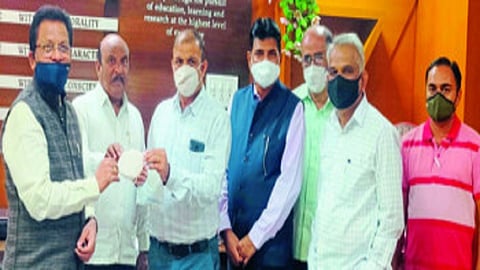 Amaravati University made silver nano mask for protection against corona