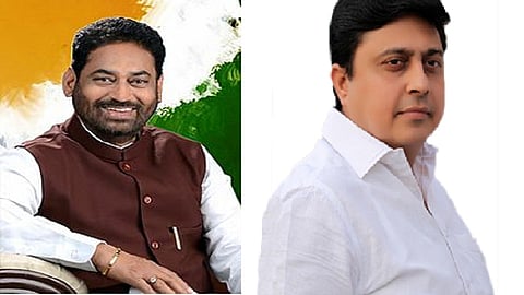 Minister Nitin raut asked for votes for Abhijit Vanjari In nagpur