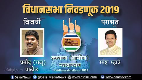 कल्याण ग्रामीणमधून मनसेने उघडलं खातं Election Result 2019