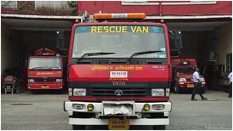 Rescue Van_fire brieged