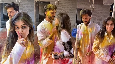 Riteish Deshmukh and Genelia DSouza