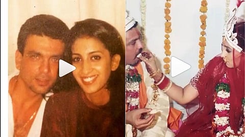 smriti irani shared a special video with her husband on the 20th wedding anniversary