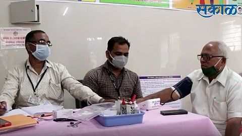 Vaccination of senior citizens started in Kolhapur