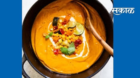 homemade Creamy vegetable soup food tips marathi news