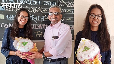 First in the country in the CA Foundation exam nidhi lalwani success story education marathi news