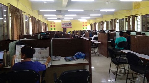 Competitive Exam Library Students Mismanagement