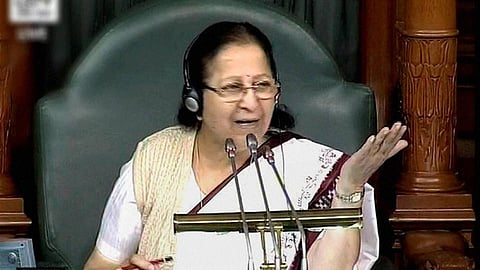 File photo of Sumitra Mahajan