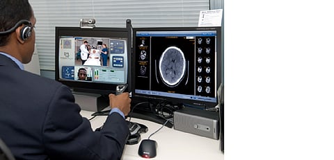 Telemedicine service of senior doctors for effective treatment of corona infestation