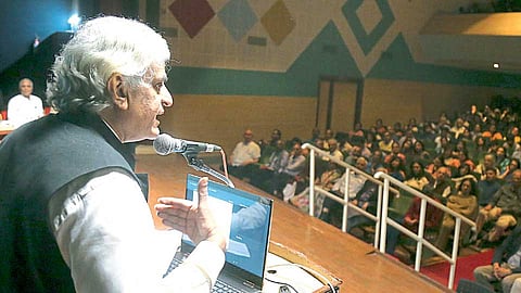 The government is for the farmers only But ,suicide does not stop Said P Sainath.jpg