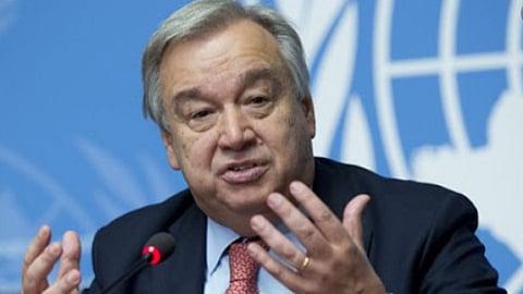 UN Secretary-General Antonio Guterres