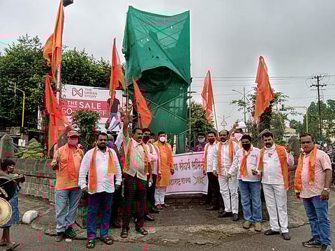 suresh patil criticized on vinayak mete