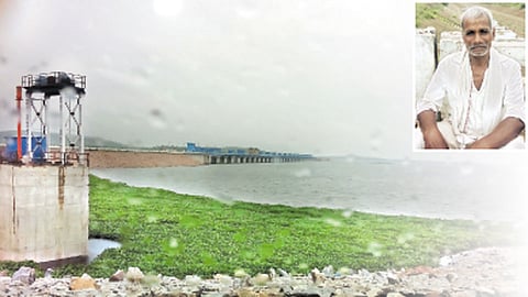 धरणात पाणी, मात्र शेतजमीन कोरडी