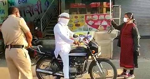 Parnarkar landed on the road without cause and then Tahsildar became Singham ...